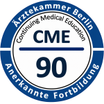CME 90 Punkte Fortbildungs Siegel der Ärztekammer Berlin